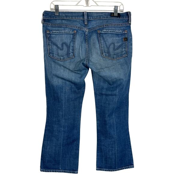 Citizens of Humanity Kelly 063 Low Waist Cropped Stretch Jeans Size 29 Blue - Picture 6 of 16